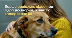 Дівчина із собакою з притулку
